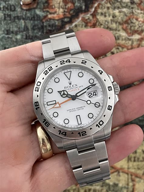 second hand rolex explorer|Rolex explorer ii 42mm polar.